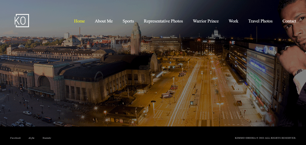 Kimmo Obiora – Personal Portfolio Website