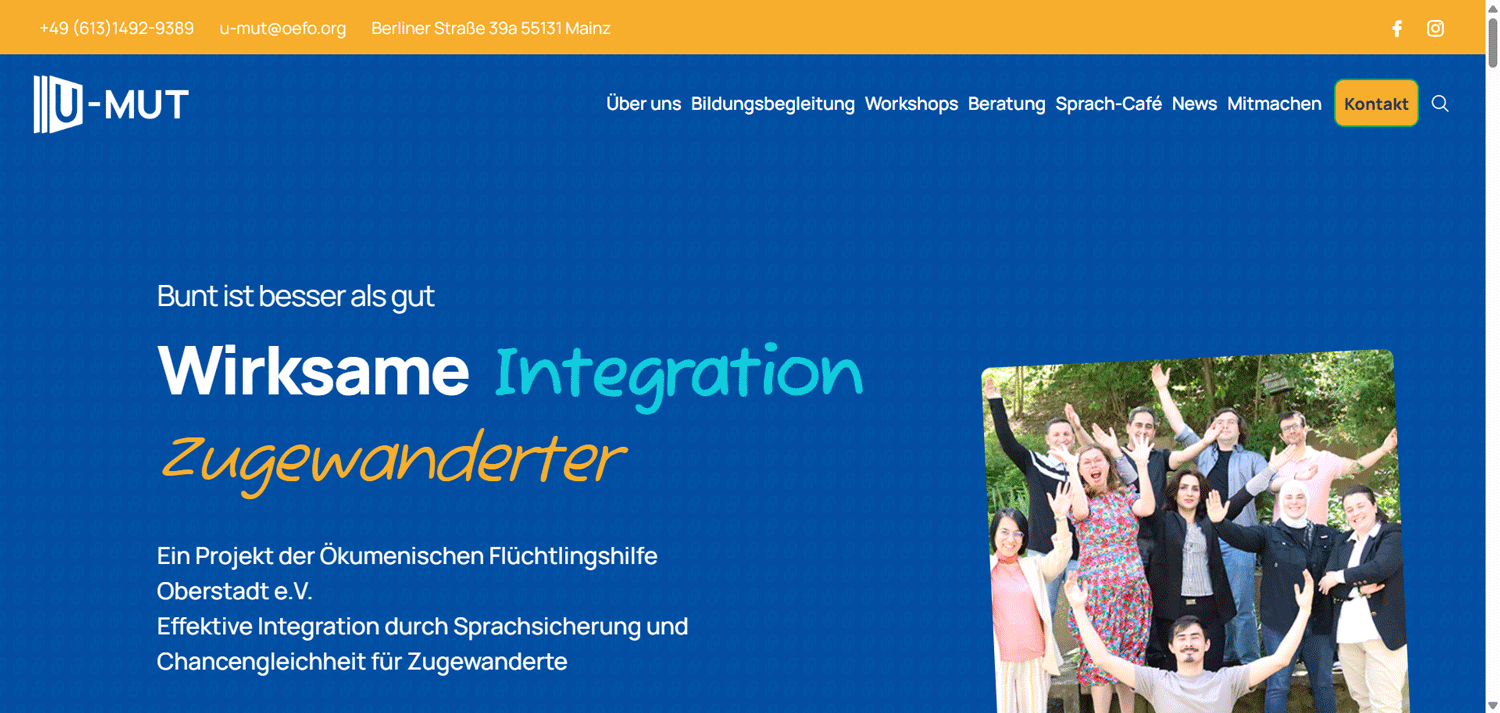 U-MUT – Language Learning Association Website